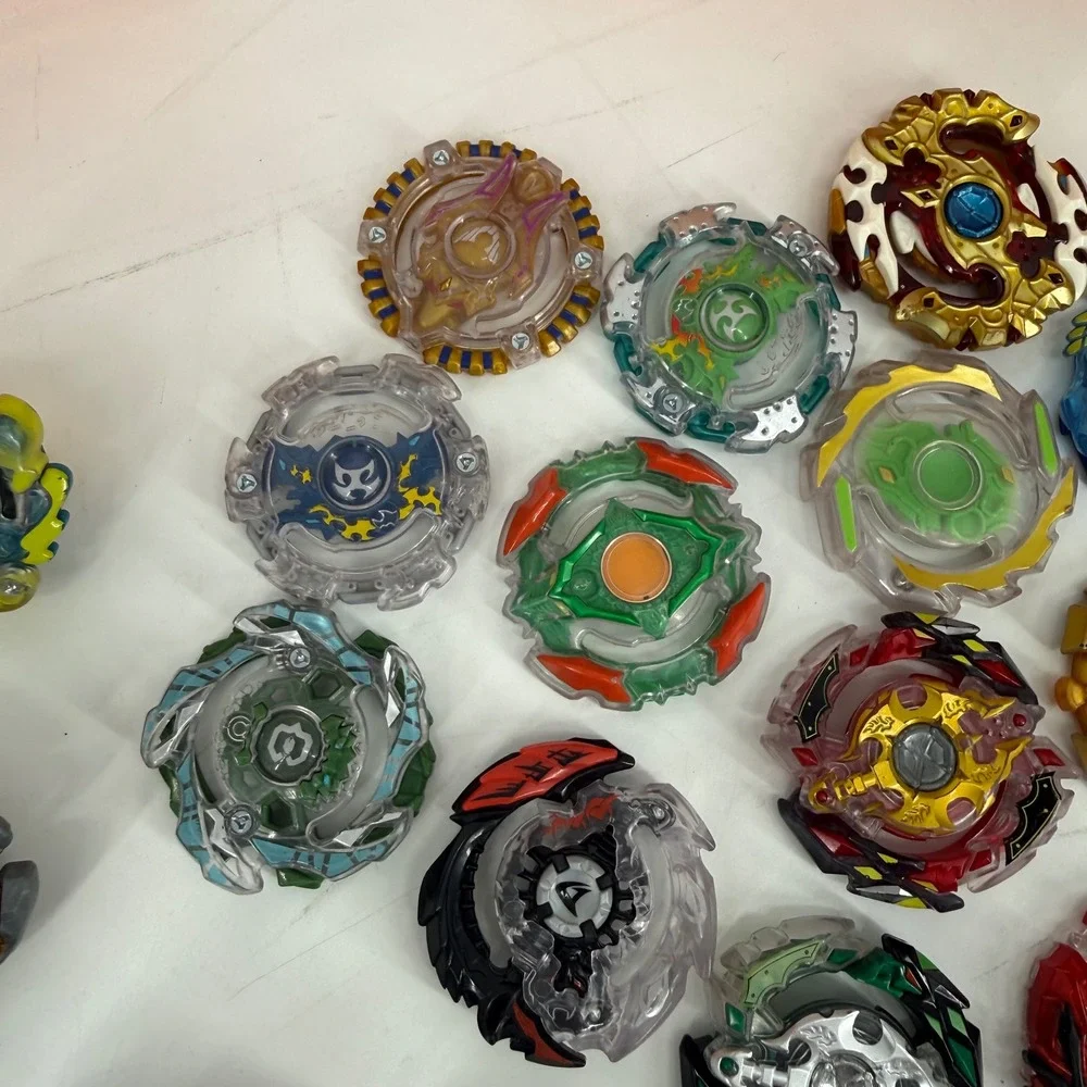 Beyblade Burst Massive Lot 3 Storage Cases Launchers Ripcords Tops Parts